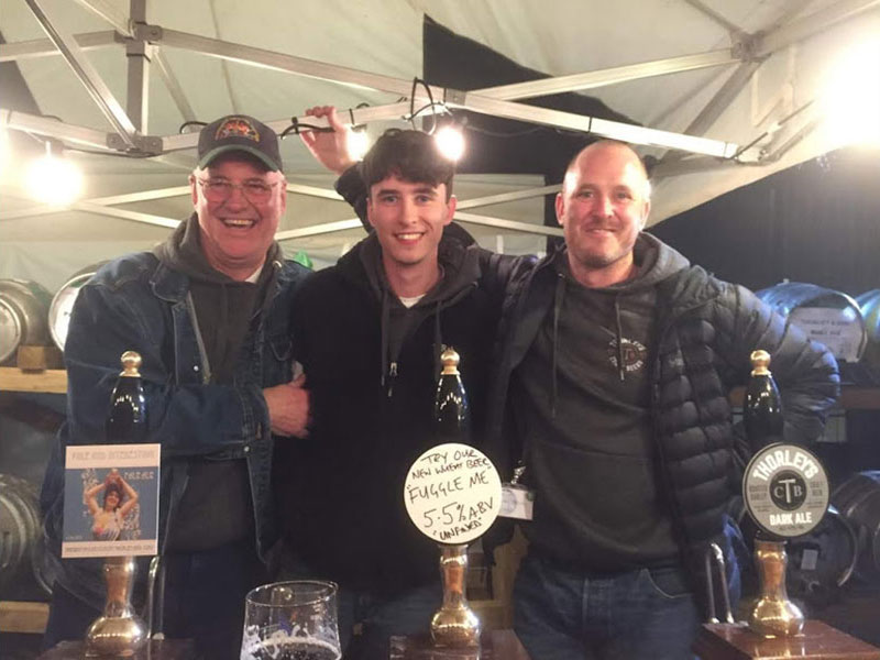 Three generations of the Thorley Family - Thorleys Craft Beers, Derbyshire